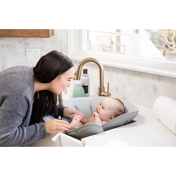 Ubbi Stingray Sink Bather for Baby, Soft Baby Bath Cushion, Newborn Must Have – Bild 11