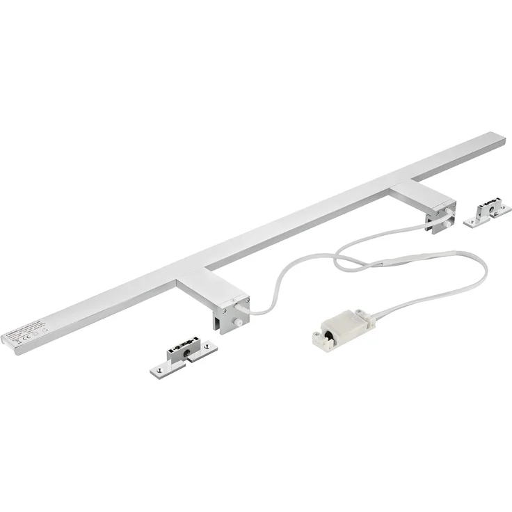 SEBSON Spiegelleuchte LED Spiegellampe Bad 80cm IP44 15W 1000lm 4000K 230V 800x108x39mm, LED integriert, neutralweiß, Aufbauleuchte + Klemmleuchte, 110° Abstrahlwinkel, einfach Montage – Bild 1