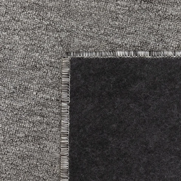 Carpettex Schlingenteppich Unicolor - Einfarbig, Läufer, Höhe: 7 mm, Kurzflor Schlingen Teppich Wohnzimmer Einfarbig Modern – Bild 3