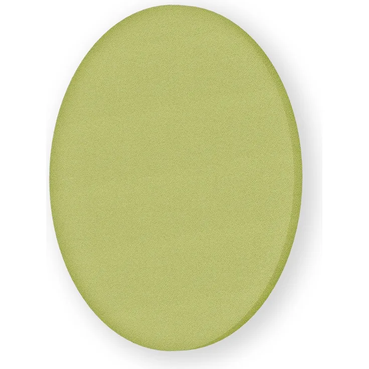 Rheinland Möbel FocusWall WAR03 – Runder Akustik-Wandabsorber Ø 30 cm in Stofffarbe Apple inkl. Montage-Set - Made in Germany - Klasse A, Stoffbezug, schwer entflammbar