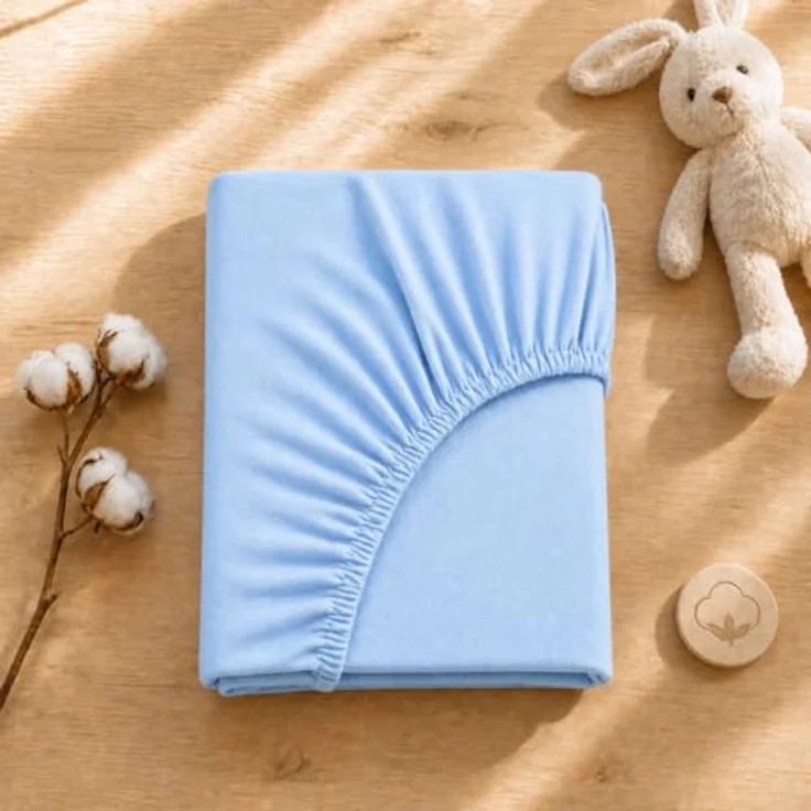 leevitex® Spannbettlaken Spannbettlaken Kinder Spannbettlaken Premium 170 g/m², Gummizug: Rundumgummizug, (1 Stück), schwer & blickdicht, 100% Baumwolle, 70 x 140 cm – Bild 8