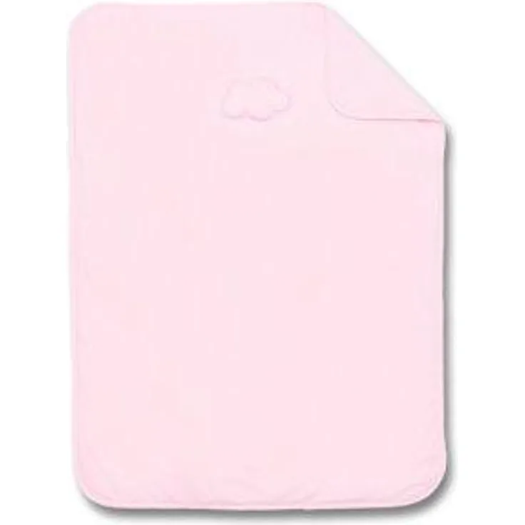 Bemini by Baby Boum 'Velvet Cadum' Kinderdecke rosa 75x100 cm