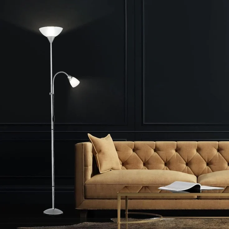 Elegante Stehleuchte mit verstellbarem Lesearm ERZWO – Bild 7