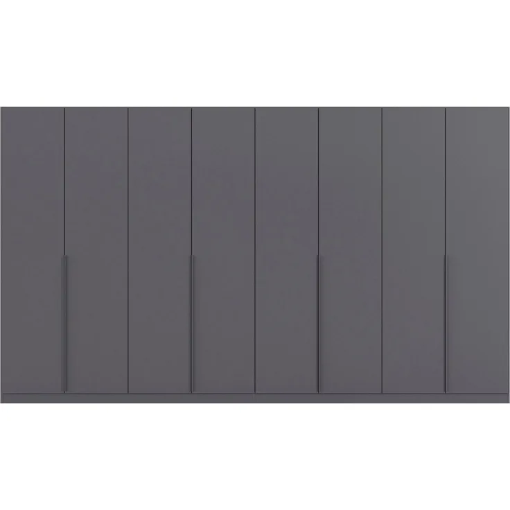 OTTO home Drehtürenschrank Kleiderschrank Schrank Garderobe AGORDO TOPSELLER Schlafzimmer (in zwei Griff-Farben, Breiten 91-360 cm, Dekor- oder Hochglanzfront) durchdachte Innenausstattung, in 7 Breiten und 2 Höhen MADE IN GERMANY