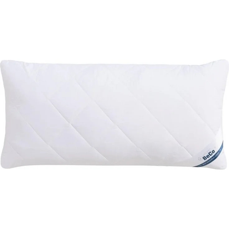 Beco Microfaserkissen Medibett, Kopfkissen, Füllung: Polyester, Bezug: Polyester oder Baumwolle, Bauchschläfer, Rückenschläfer, Seitenschläfer, Kissen 40x80 cm, 80x80cm, Allergiker geeignet (Hausstauballergiker) – Bild 4