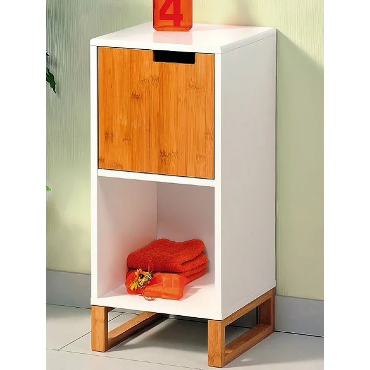 KESPER 19420-13 Regal mit Bambustür aus FSC-zertifiziertem Bambus / Regalschrank – Bild 3