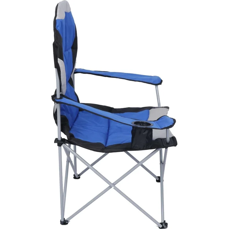 TrendLine Campingstuhl Compact mit Armlehne Klappstuhl Faltstuhl Anglerstuhl – Bild 5