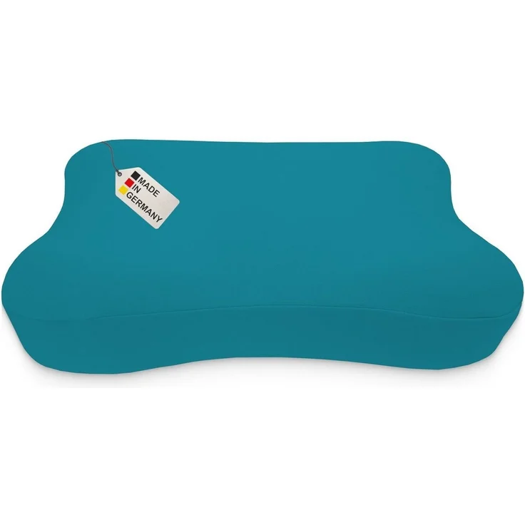 DUKAL Kissenbezug passend für Blackroll Recovery Pillow und weitere, 100% Baumwolle, (1 Stück), aus hochwertigem Doppel-Jersey, mit Reißverschluss, Made in Germany – Bild 2