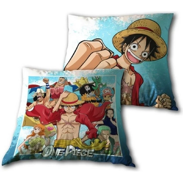 One Piece Dekokissen aus Baumwolle – Perfektes Couchkissen für Kinder & Erwachsene aus Baumwolle (1 Stück) – Bild 2