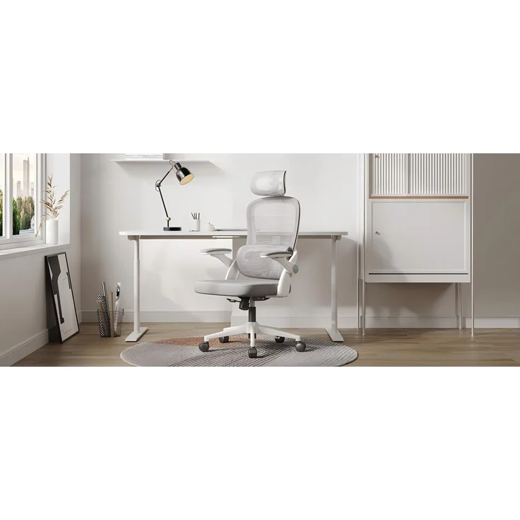 Sihoo Ergonomischer Stuhl 102C, 126 x 75 cm, in Weiß – Bild 5