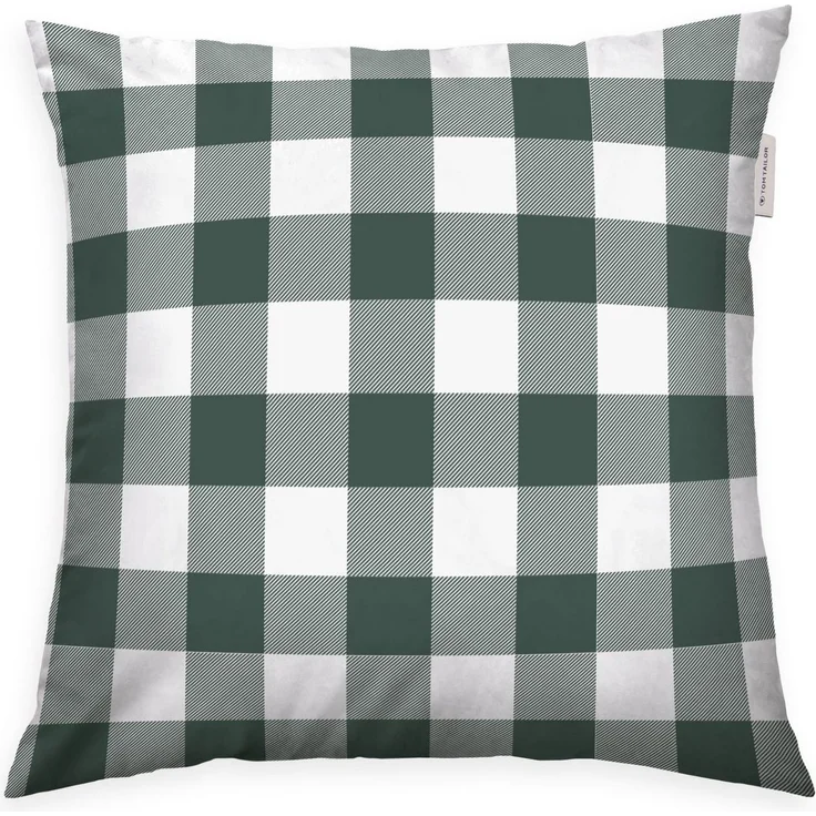TOM TAILOR HOME Kissenbezüge new bedroom, Classic Check, 40x40cm oder 40x80cm, (1 Stück), Wendedesign mit Markenreißverschluss – Bild 1