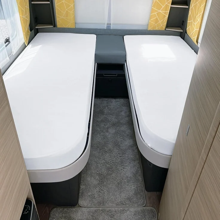 Erwin Müller Spannbettlaken, Molton, Gummizug: Rundumgummi, (1 Stück), Frottee wasserdicht/kochfest Uni – Bild 4