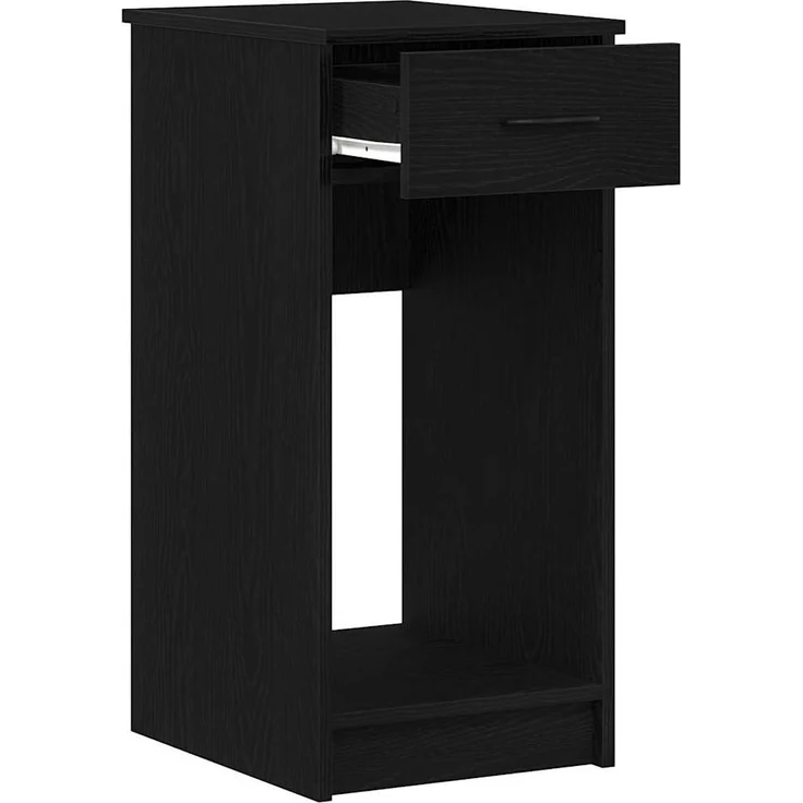 vidaXL Computerschrank mit Schublade Schwarz 35x45x77 cm 858741 – Bild 3