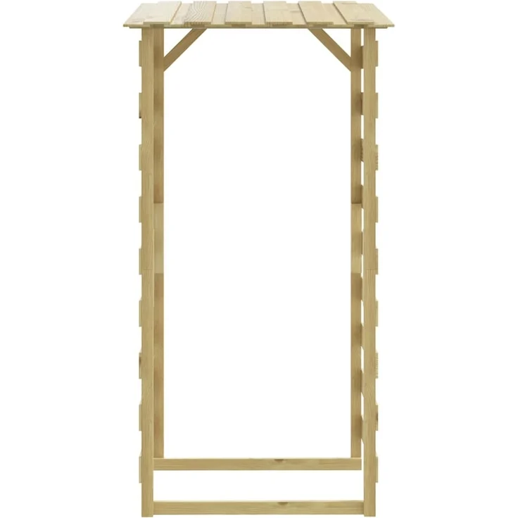 vidaXL Pergola mit Dach 100x90x200 cm Imprägniertes Kiefernholz 318380 – Bild 3