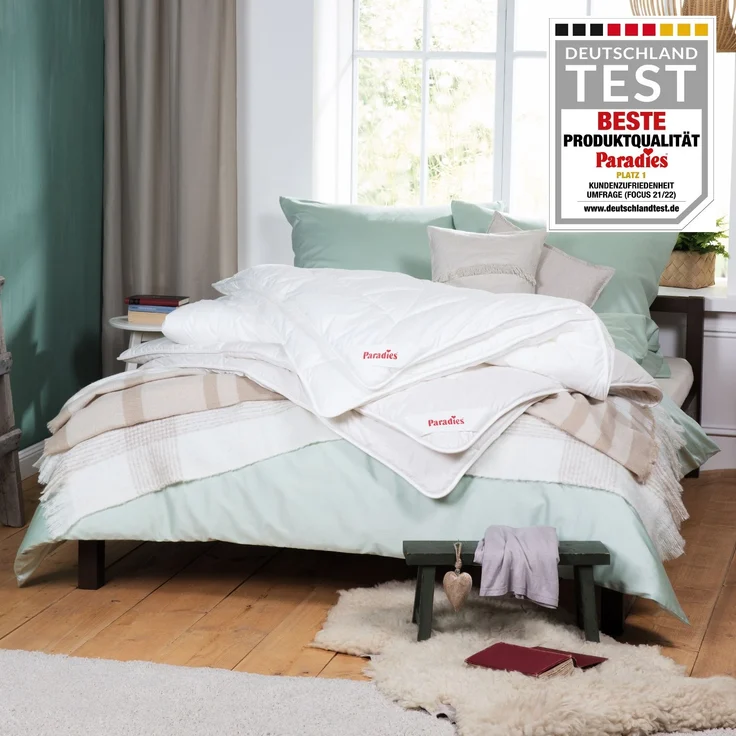 Paradies Halia-Fill winterwarm extra warme Bettdecke Decke 135x200 – Bild 5