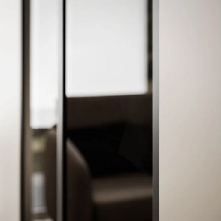 Lookway Kleiderschrank ATRIUM Vier­türiger Schrank mit Glasfront – Bild 3