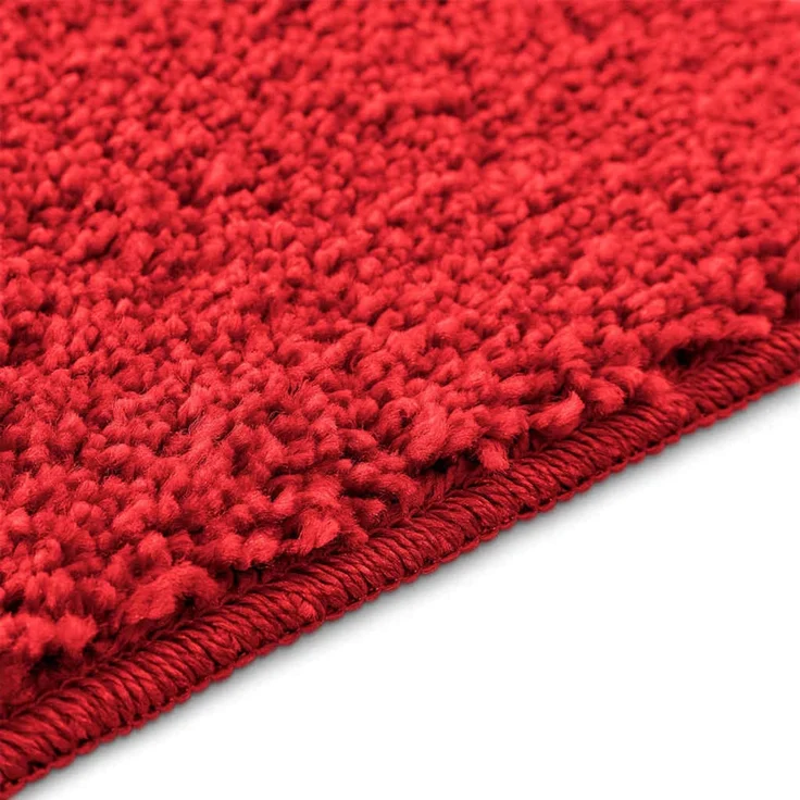 vidaXL Anti-Rutsch Badematten-Set 2 Stk. Rot 50 x 50 cm PP 4019858 – Bild 8