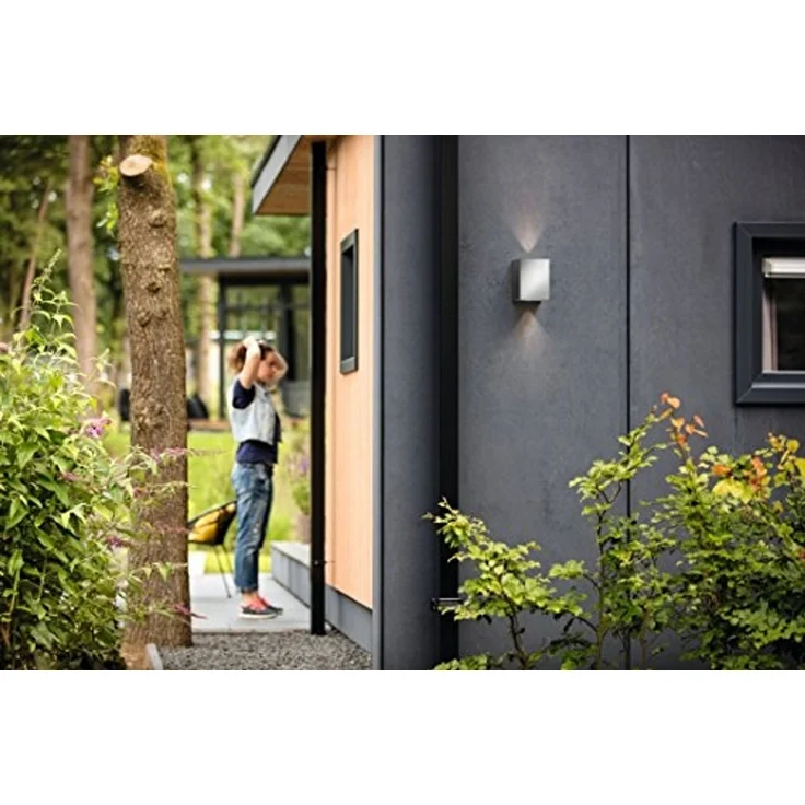 Philips Cistus wall lantern inox 2x4. 5w selv – Bild 4