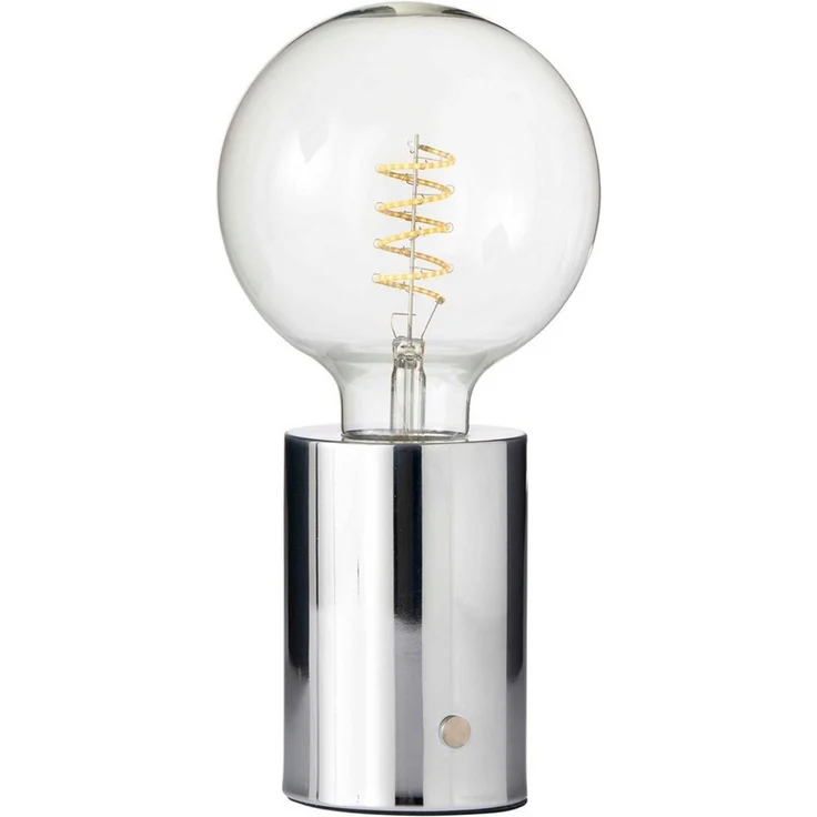 Northpoint Nachttischlampe LED Akku Tischlampe Tischleuchte Edison Glühbirne mit Glühdraht – Bild 2