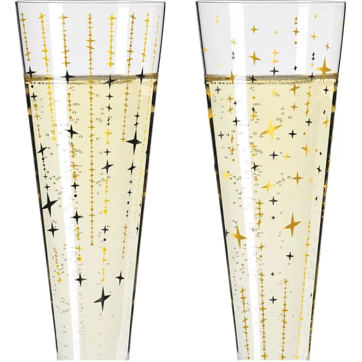Ritzenhoff 6031008 Champagnerglas-Set H24 GOLDNACHT Sonja Eikler 2024 – Bild 5