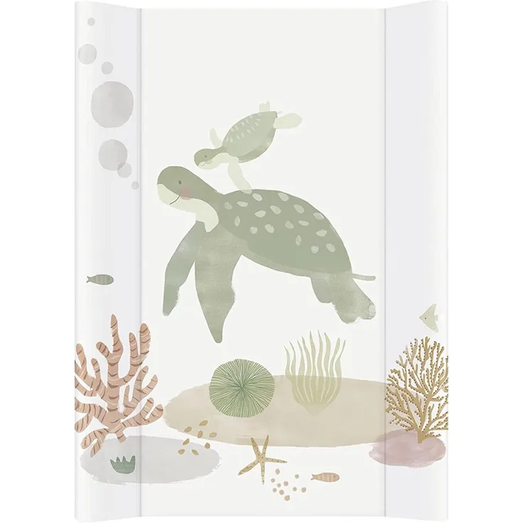 Wickelauflage Keil, Sea Life, weiß