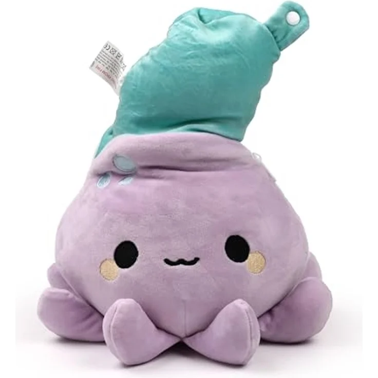 Puckator Nackenrollen Oktopus 2-in-1 Reisekissen und Plüschtier – Bild 7