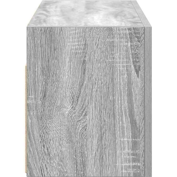 vidaXL Bad-Wandschrank Grau Sonoma 60x25x30 cm Holzwerkstoff 860063 – Bild 6