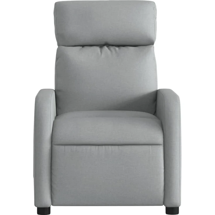 vidaXL Massage-Relaxsessel Hellgrau Stoff 3206863 – Bild 6