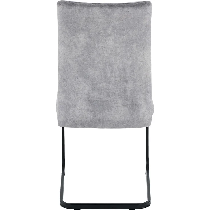 2er Set XL-Schwingstuhl Gela - Vintage Velvet Silber – Bild 7