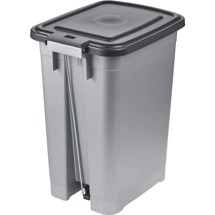 keeeper Treteimer Olaf 25,0 Ltr. 27x36,5x44 cm Light Silver – Bild 2