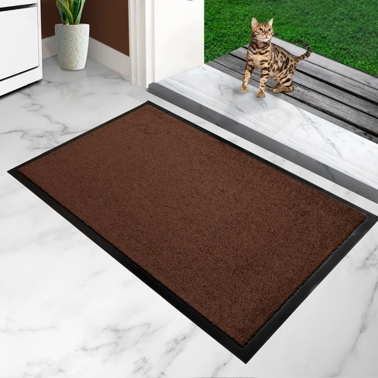 Furni24 Fußmatte - Braun, 60 x 90 cm – Bild 2