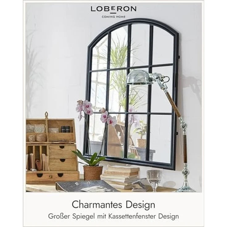 Mirabeau Spiegel Spiegel Chloe schwarz – Bild 2