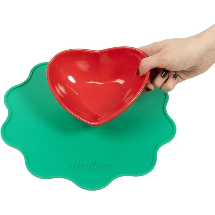 Coockoo Hunde Platzdeckchen Spill the tea rund, 30 x 30 x 0,6 cm – Bild 2