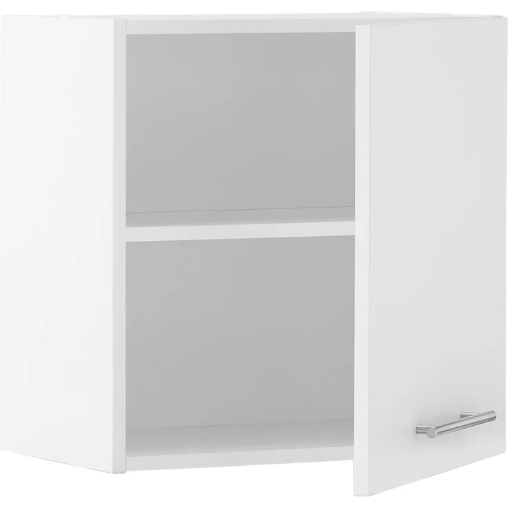 XORA 'PRIMUS' Hängeschrank Küchenschrank, Holznachbildung weiß, 50 x 50 x 31 cm, mit Stangengriff – Bild 3