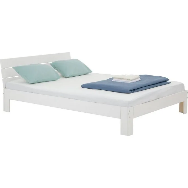 IDIMEX Massivholzbett THOMAS, Massivholzbett Einzelbett Doppelbett Holzbett Bettgestell Kiefer massi