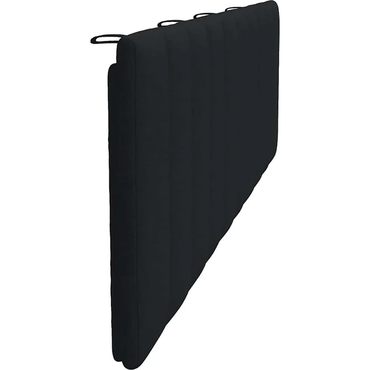 vidaXL Kopfteil-Kissen "Hanko" Schwarz 180 cm Stoff – Bild 4