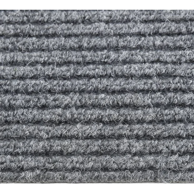 vidaXL Schmutzfangläufer Grau 100x400 cm 327180 – Bild 4
