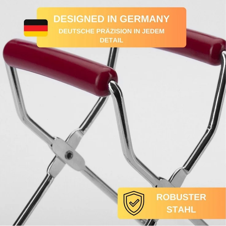 Thiru Einmachglas Glasheber, verchromt für unterschiedliche Glasformen und -größen, 2x verchromt – Bild 2