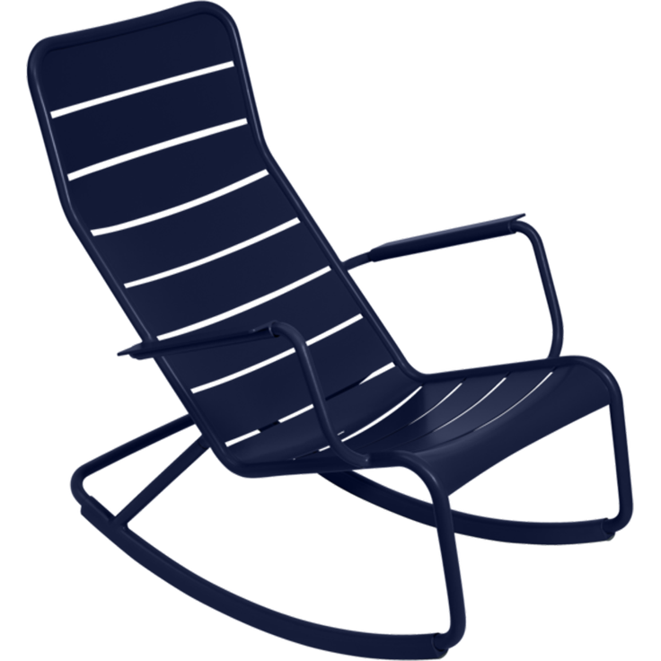 Luxembourg Schaukelstuhl Abyssblau
