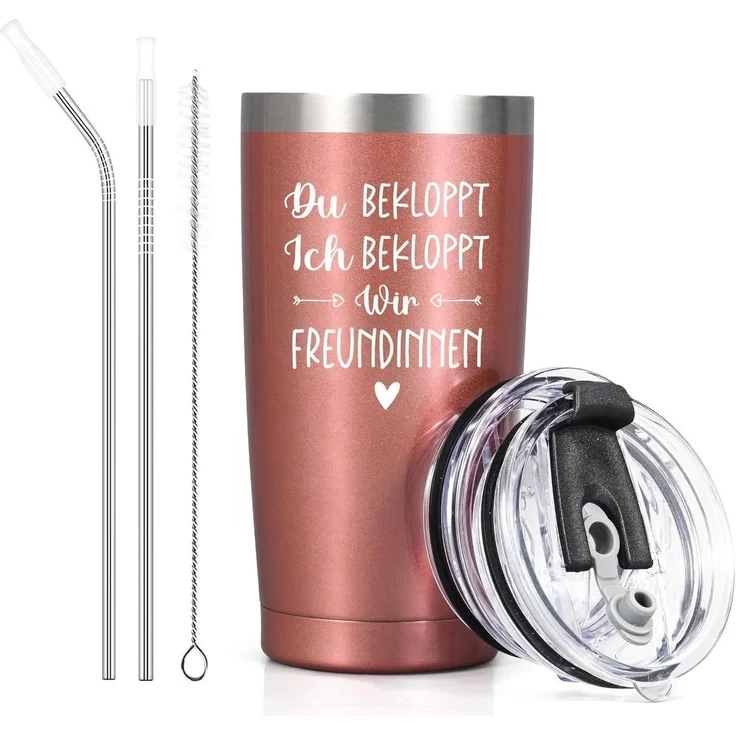 Livole Beste Freundin Weihnachten Geschenkideen Tasse 600ml – Bild 1