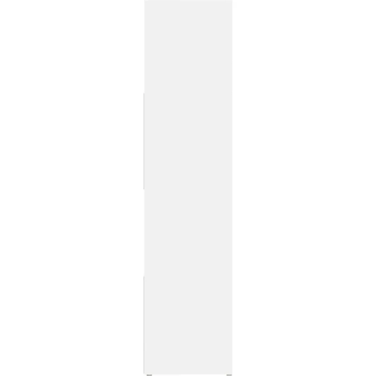 vidaXL Bücherregal/Raumteiler Weiß 105x24x102 cm 823245 – Bild 7