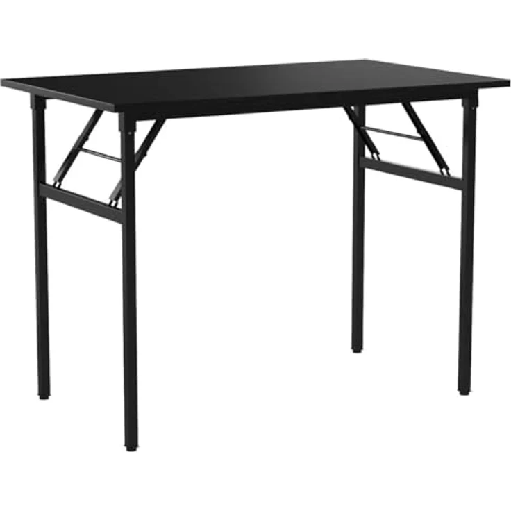 SogesHome Klapptisch Computertisch 100 x 60 x 75 cm PC Tisch Schreibtisch Bürotisch Büroarbeitsplatz für Home Office Verwendung Schreibtisch Esstisch Konferenztisch – Bild 6