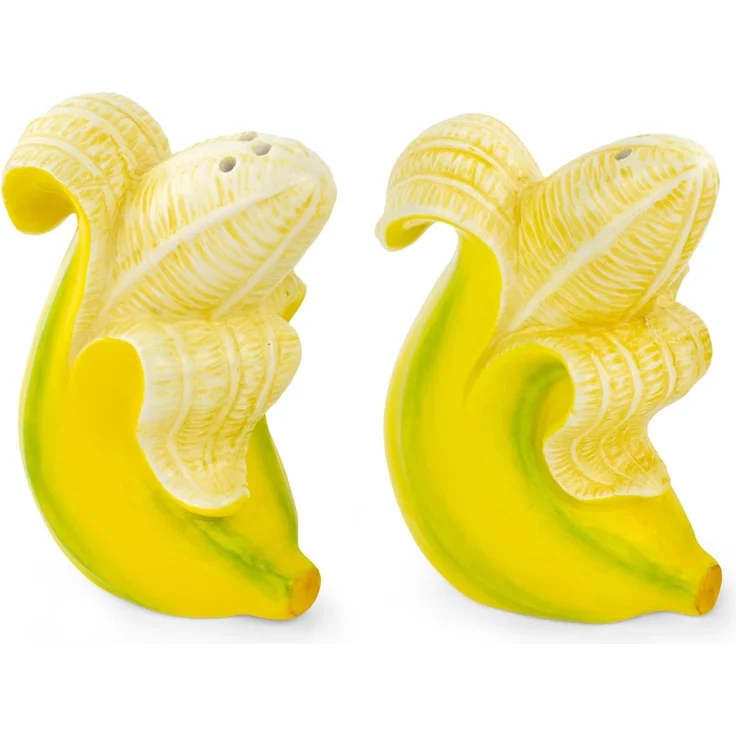 Donkey Salz- & Pfefferstreuer Banana Romance gelb – Bild 1