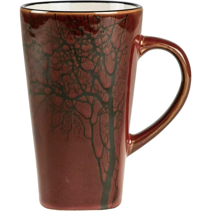 Villa Collection Steinzeug Becher 500 ml Baum Bernstein