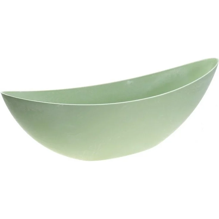 Viana Blumentopf Deko-Schale Pflanzschale Pastellgrün 55cm x 14,5cm H17cm Pflanzgefäß – Bild 3