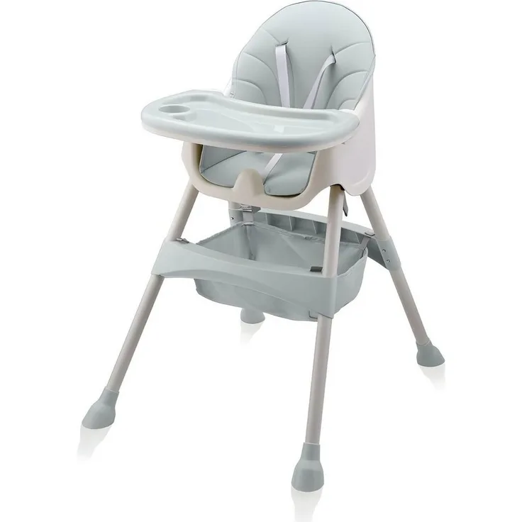 Baby Vivo 'Oscar' Design 2in1 Kinderhochstuhl türkis