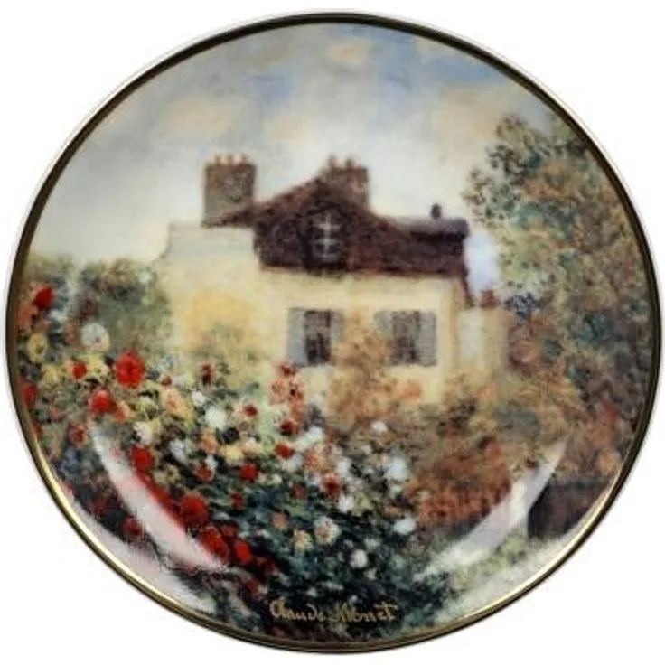 Goebel Miniteller Claude Monet - Künstlerhaus, Dekoteller, Teller, Artis Orbis, Fine Bone China, Bunt, 10 cm, 67063031