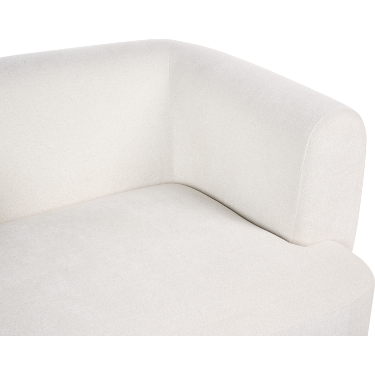 Sofa 2-Sitzer HOGBO Stoff Weiß – Bild 7