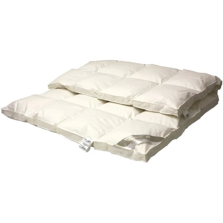 Premium 8cm Hochsteg Winter Daunenbett Bettdecke Außensteg 155x220 cm warm – Bild 2