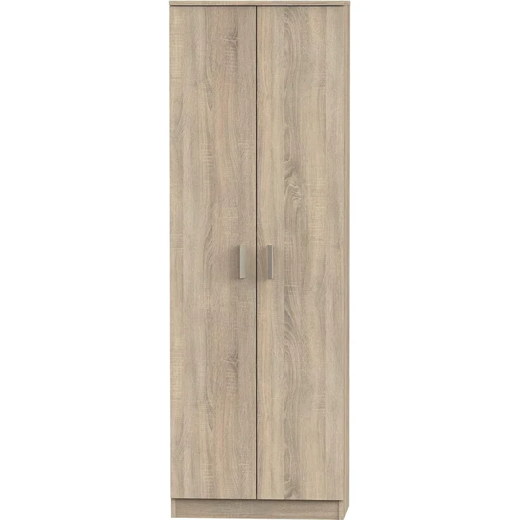 Muebles Pitarch | Multifunktionaler Schrank mit 2 Türen für Reinigung, Küchen, Galerien, 4 Fächer, 2 verstellbare Regalböden, 180 x 60 x 35 cm (Höhe x Breite x Tiefe), Eiche Cambrian, Tibet Kollektion – Bild 5